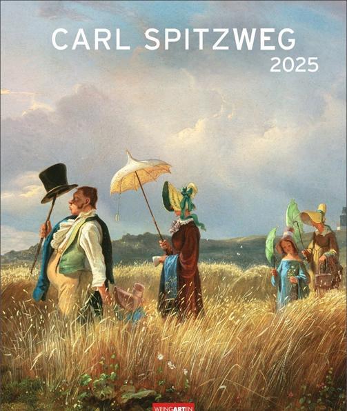 Carl Spitzweg Edition Kalender 2025 (46 x 55 cm, Deutsch)