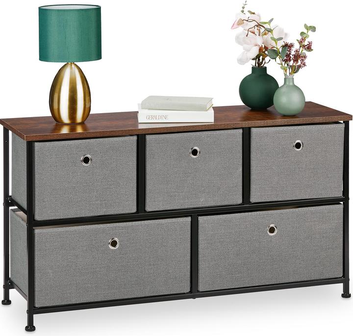 Image du produit Relaxdays Commode (100 x 30 x 54.5 cm)