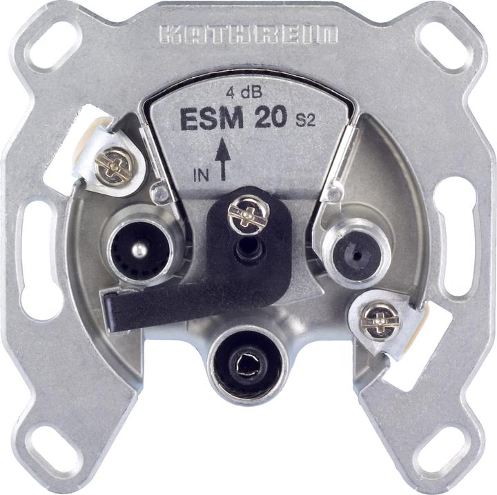 Actual product image Kathrein ESM 20 Silver socket (Plug socket)