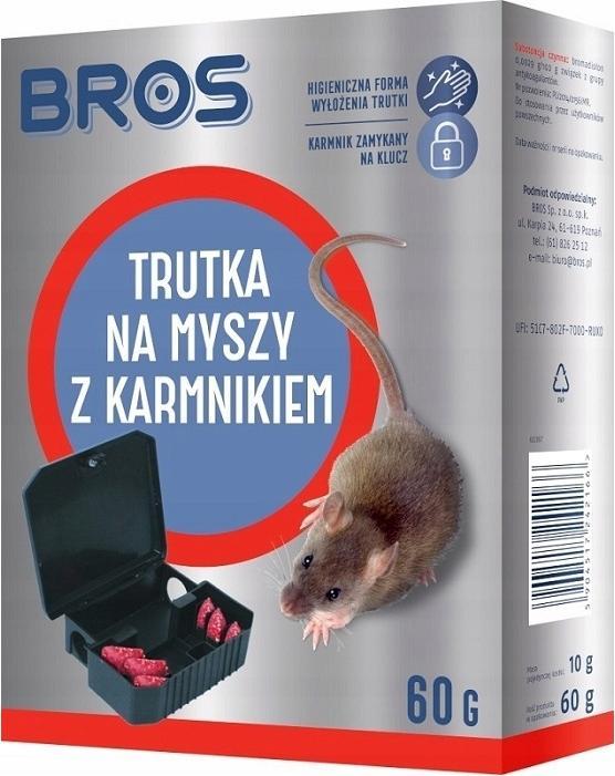 Produktbild Bros Mäusegift mit Futterspender, 60 g