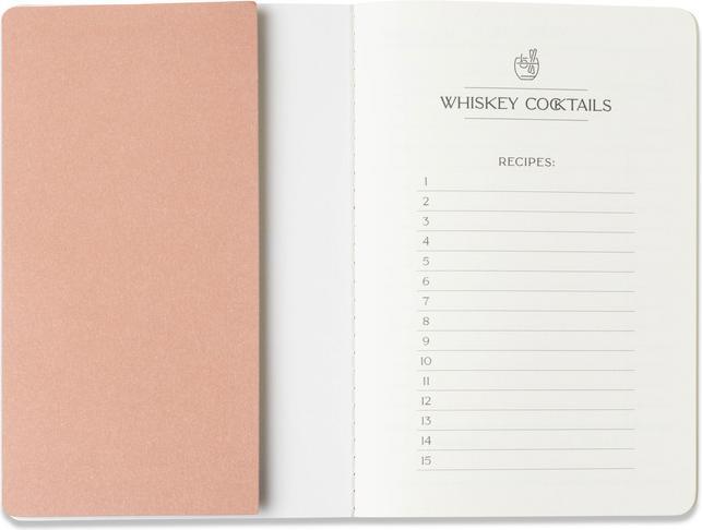 Actual product image Designworks Cocktail recipes (11 x 16 cm, Special ruling, Soft cover)