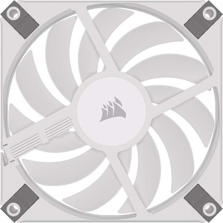 Produktbild Corsair iCUE AF120 RGB Slim 2er wh 120mm CO-9050165-WW (120 mm, 2 x)