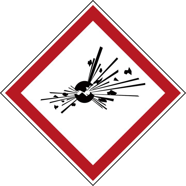 Produktbild Brady GHS-Piktogramme - Explosionsgefährlich