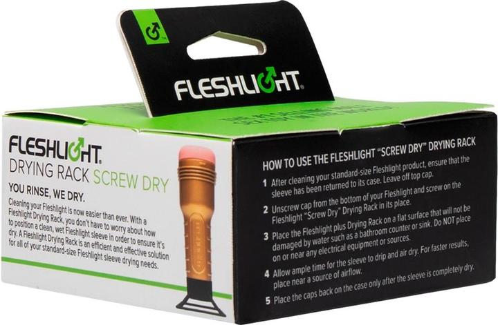 Actual product image Fleshlight Drying Rack Screw Dry