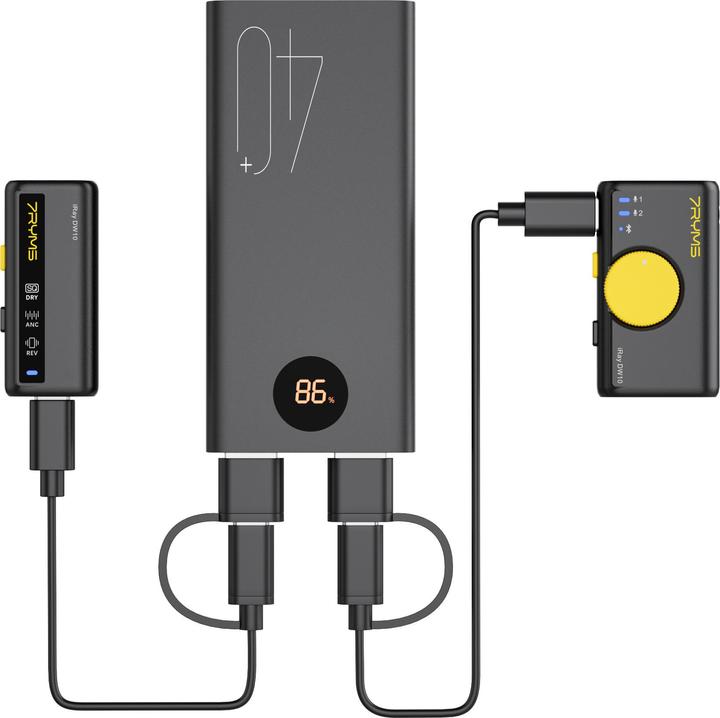 Image du produit 7Ryms iRay DW10(A) (2TX+1RX+CASE) Noir
