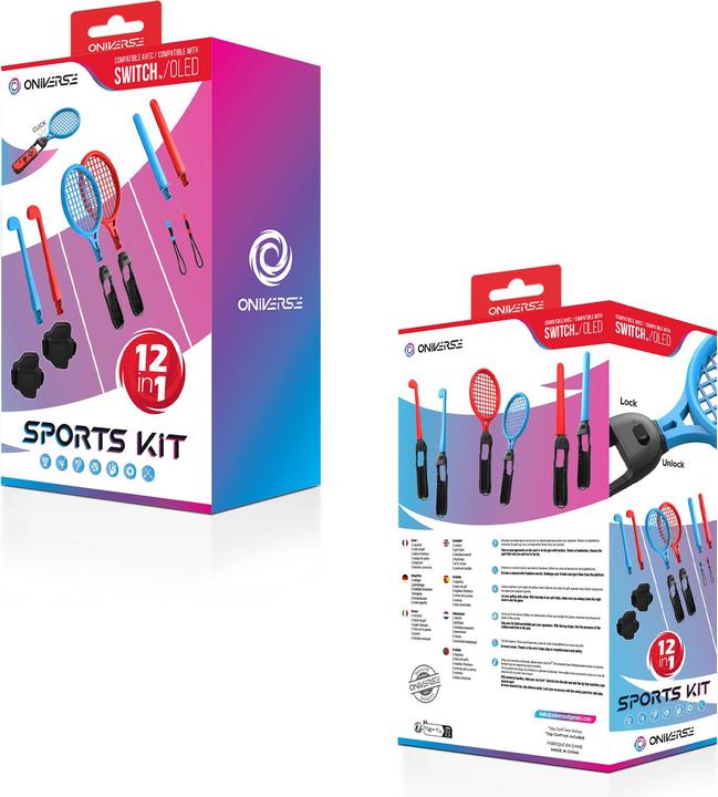 Produktbild Oniverse 12 in 1 kit - Switch Sports Accessories (Switch)
