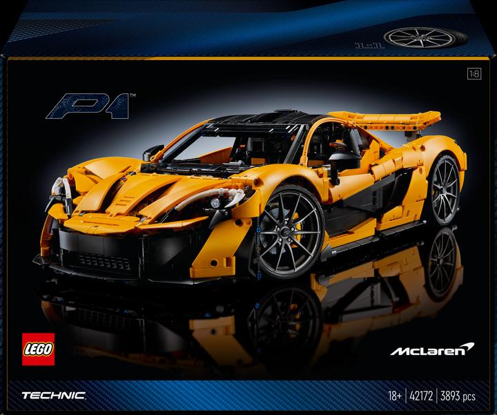 LEGO McLaren P1 (42172, LEGO Technic, LEGO Seltene Sets)
