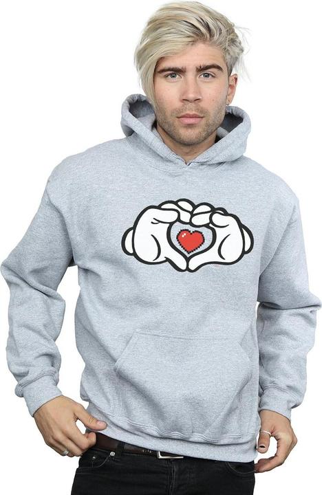 Produktbild Disney Mickey Mouse Heart Hands Kapuzenpullover (4XL)