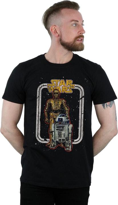 Produktbild Star Wars R2D2 And C3PO Vintage TShirt (XL)