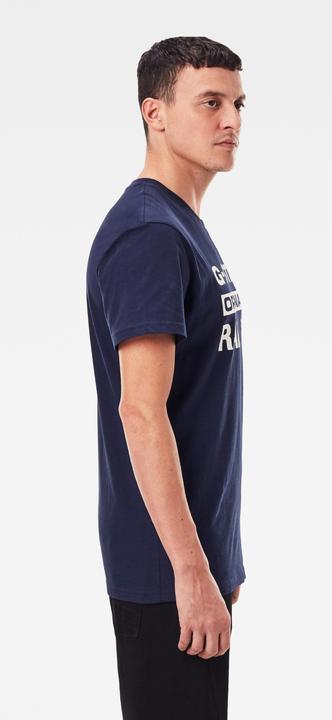 Immagine prodotto G-Star Printed Graphic Eight T-Shirt Regular Fit Sartho Blue (M)