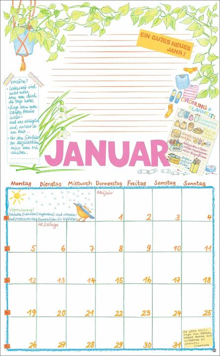 Image du produit Gabi Kohwagner Mein persönlicher Kalender 2026 (Couverture rigide, Allemand)