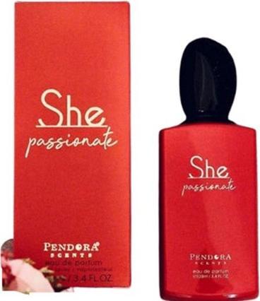 Actual product image Pendora Scents She Passionate EDP spray 100ml (Eau de parfum, 100 ml)