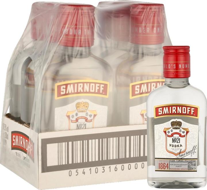 Produktbild Smirnoff Red Label No. 21 Vodka (1 x 20 cl)