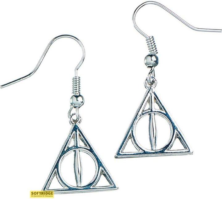 Carat Shop Harry Potter Drop Ohrringe Heiligtümer des Todes (Sterling Silber) (Sterling Silber)