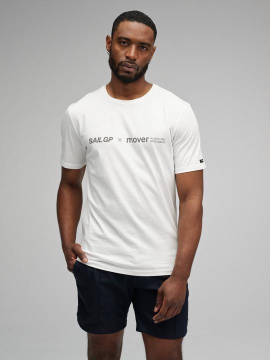 Actual product image Mover Plastic Free Sportswear SailGP x Mover Light Cotton T-Shirt (XS)