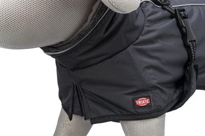 Actual product image Trixie Calvi, dog coat, black, XS: 30 cm (XS, Dog coat)