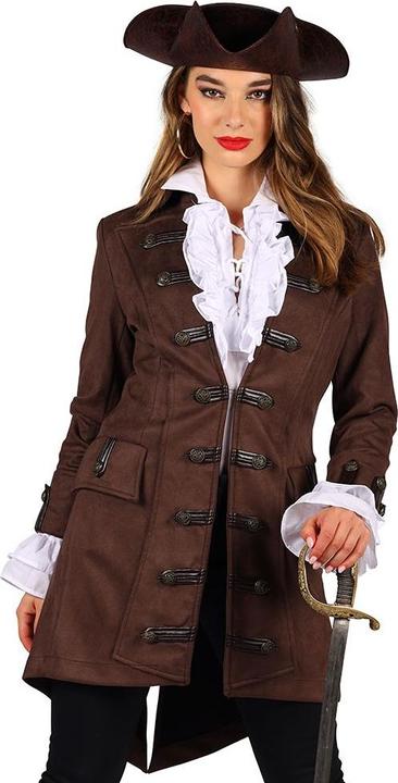 Produktbild Thetru Damen Piraten Jacke Mary Read, braun (L)