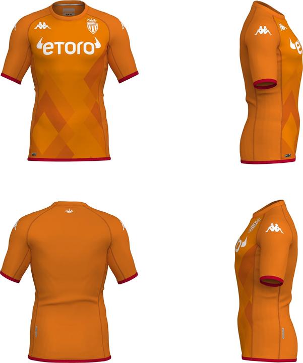 Image du produit Kappa Maillot de gardien AS Monaco Kombat Pro 2022/23 (L)