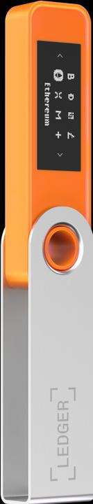 Actual product image Ledger Nano S Plus - Orange (Litecoin, Bitcoin, Dogecoin, Ethereum Classic, Dash)