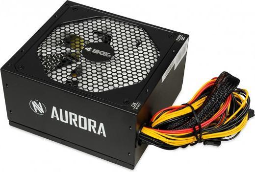 Actual product image iBox AURORA 700W 14cm fan PSU GAMING (700 W)