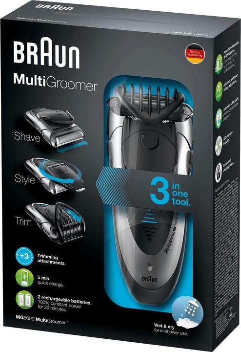 Actual product image Braun MultiGroomer MG 5090