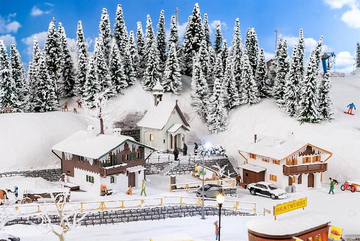 Produktbild Faller Aktions-Set Winter in den Bergen
