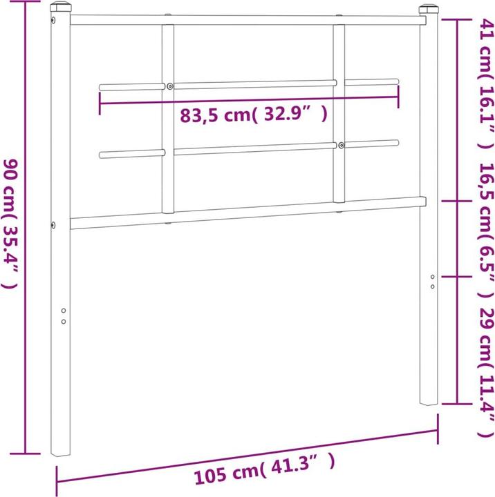 Immagine prodotto VidaXL Testiera 180 cm (187 x 3 x 90 cm)