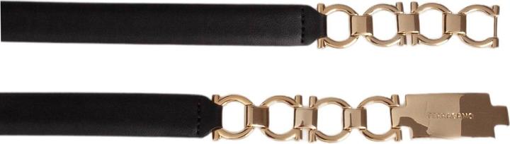 Actual product image Salvatore Ferragamo Ferragamo bijoux belt in black leather (100)