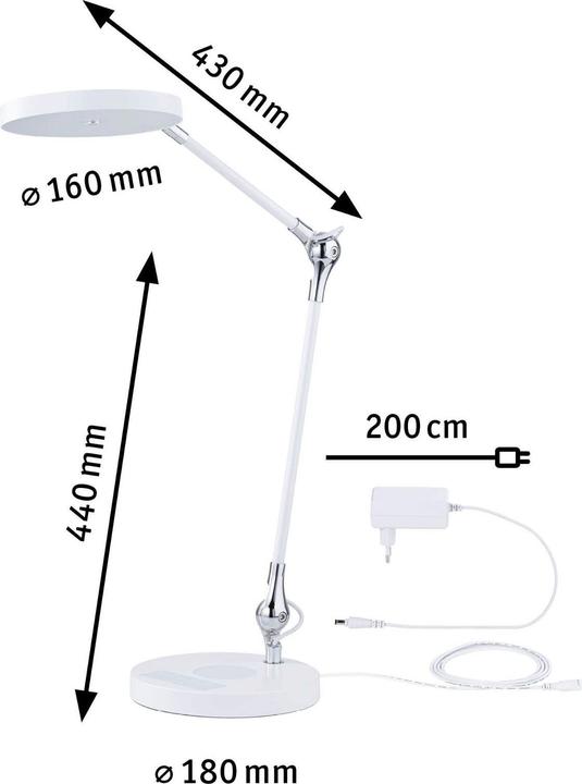 Immagine prodotto Paulmann Numis con ricarica wireless (1150 lm)