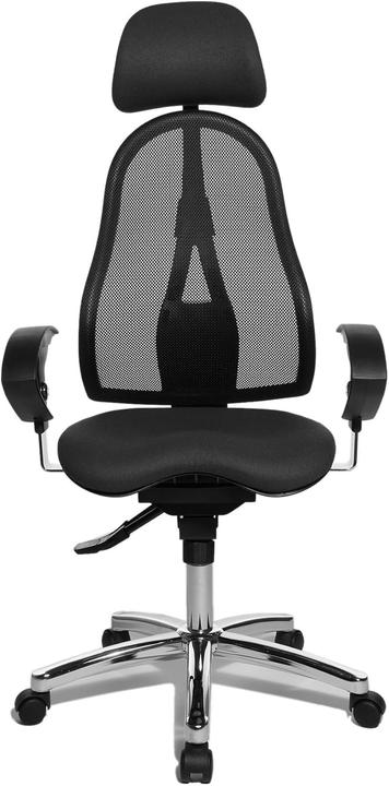 Image du produit Topstar Chaise de bureau Sitness 45, ST99U L52X anthracite, noir, tissu chromé