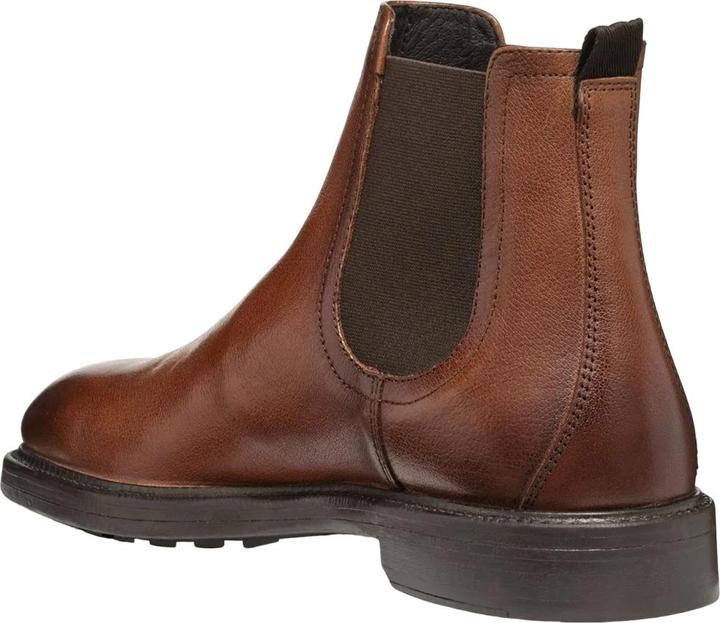 Actual product image Geox Mens Tiberio Patent Leather Ankle Boots (41)