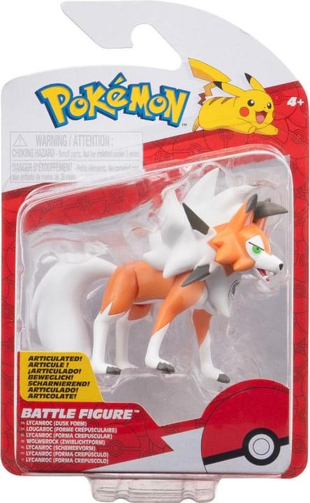 Image du produit Pokémon figurine Battle Lougaroc Dusk Form 5 cm