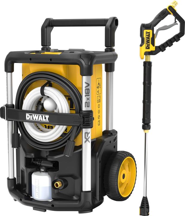 Actual product image DeWalt Cordless high-pressure cleaner, 2x 18V, basic version (Rechargeable battery operated)