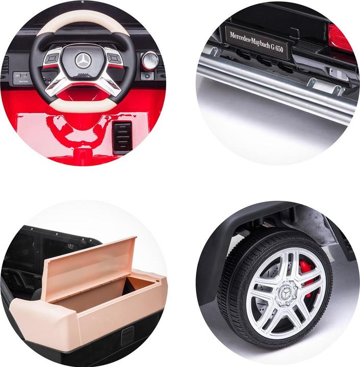 Actual product image Chipolino Children's car electric car Maybach G650 (12 V)
