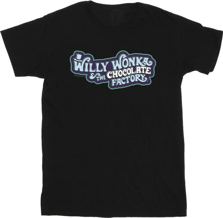 Willy Wonka & the Chocolate Factory Chocolate Factory Logo TShirt (XL)
