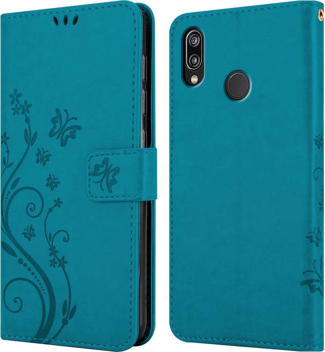 Produktbild Cadorabo Flower Book Hülle (Huawei Nova 3E)