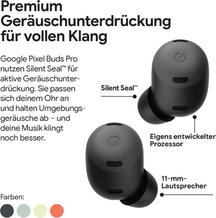 Immagine prodotto Google Pixel Buds Pro (ANC, 7 h, Senza fili)