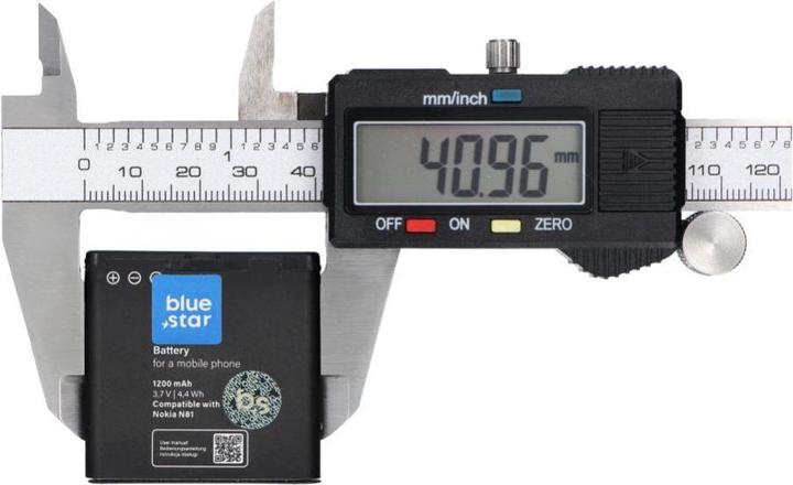 Actual product image NoName Battery Blue Star BLUE STAR PREMIUM battery for NOKIA E51 / N81 / N81 8GB / N82 / N86 1200 mAh