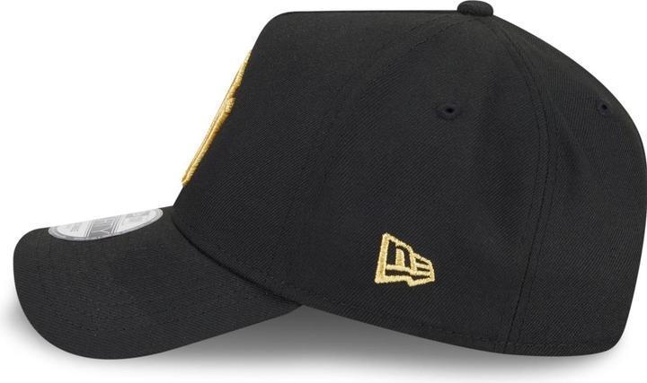 Actual product image New Era 9Forty A-Frame Cap - New York Yankees Schwarz / Gold (One size)