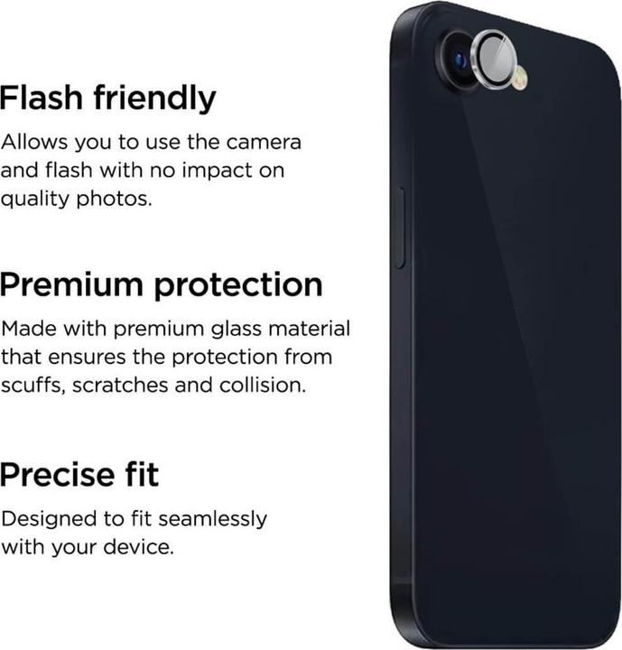 Produktbild Eiger Mountain Glass Lens (1 Stück, Apple iPhone 16e)