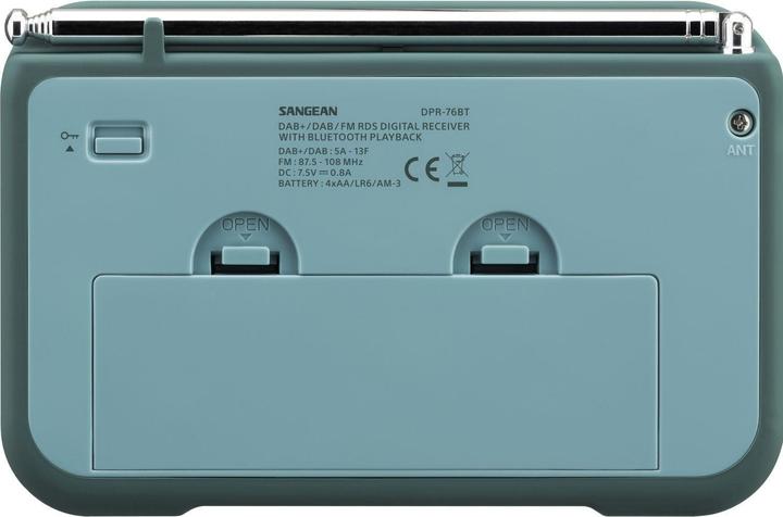 Actual product image Sangean DPR-76 BT (DAB+, FM, Bluetooth, NFC)
