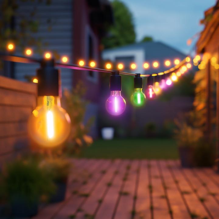 Actual product image Century Fiesta fairy lights multicolour 5.16 metres (51.60 m)