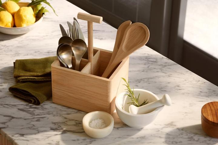 Actual product image LSA Dine cutlery tray oak H29cm L20cm W16cm