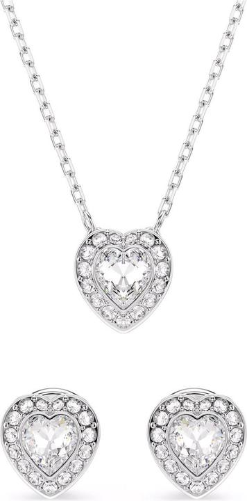 Immagine prodotto Swarovski x Ariana Grande Set Verschiedene Schliffe Herz Weiss Rhodiniert (Metallo Swarovski)