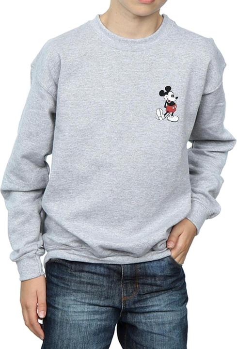 Produktbild Disney Mickey Mouse Kickin Retro Chest Sweatshirt Jungen (128)