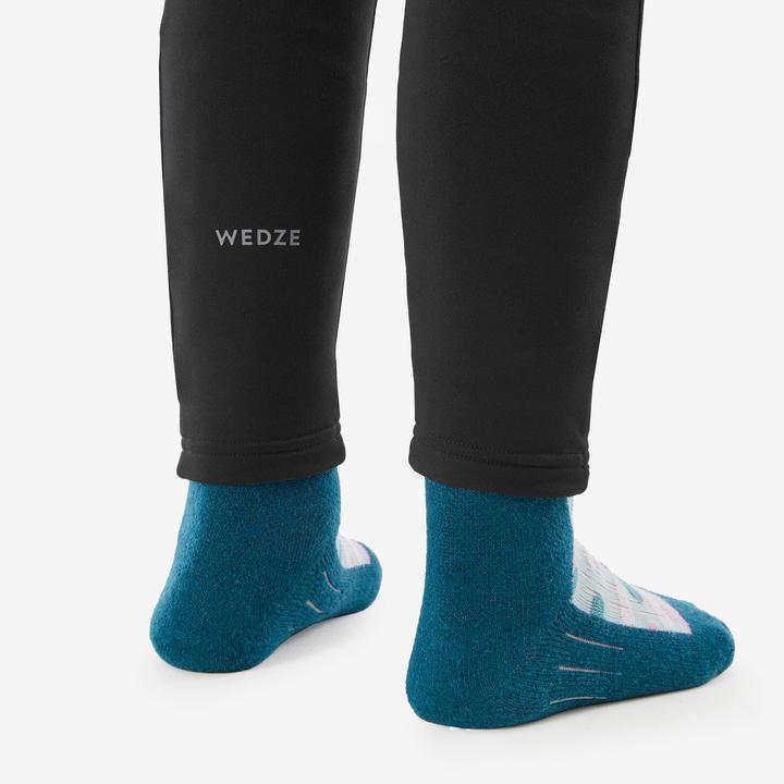 Produktbild Wedze Skiunterwäsche Funktionshose Kinder - BL 500 schwarz (164)