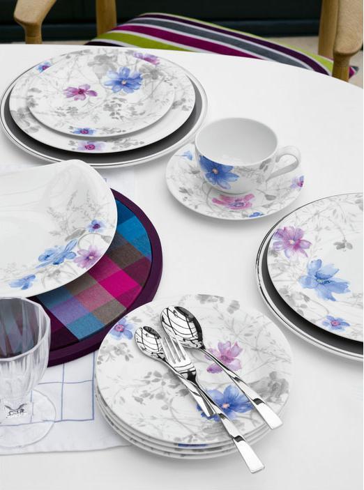 Produktbild Villeroy & Boch Frühstücksteller Mariefleur Gris Basic (1 x, 21 cm)