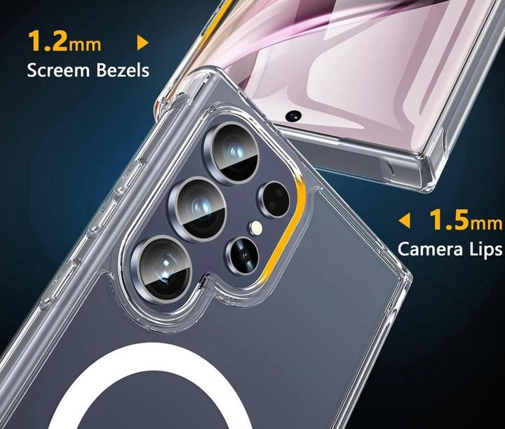 Immagine prodotto Screenguard Magnetic Clear Case MagSafe Hülle (Samsung Galaxy S25 Ultra)