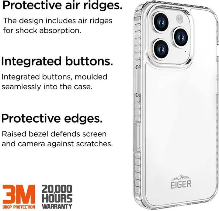 Immagine prodotto Eiger Custodia Ice Grip (Apple iPhone 16 Pro Max)