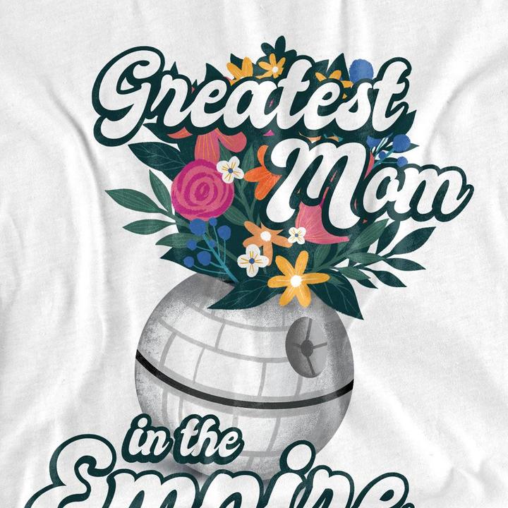 Produktbild Star Wars Greatest Mom In The Empire TShirt Muttertag (XL)